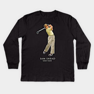 SamSnead Golf Master Legend Kids Long Sleeve T-Shirt